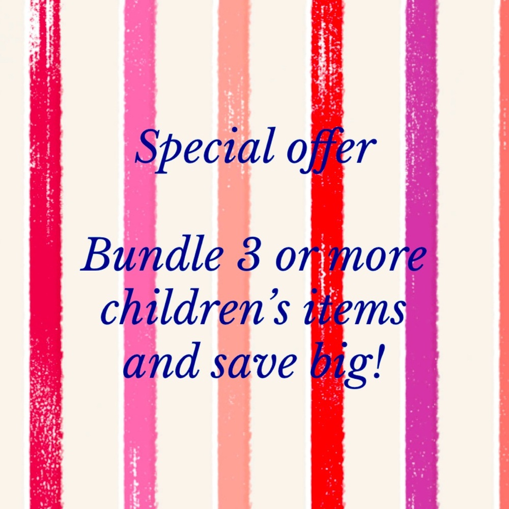 Add any 3+ children’s items and save big!